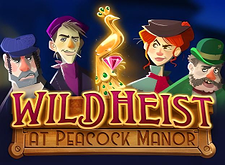 Wild Heist at Peacock Manor logo