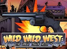 Wild Wild West The Great Train Heist logo