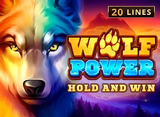 Wolf Power Hold and Win logo