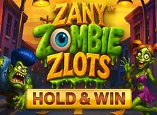 Zany Zombie Zlots Hold and Win logo