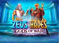 Zeus vs Hades Gods of War logo