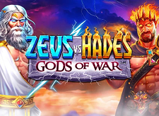 Zeus vs Hades Gods of War 250 logo