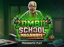 Zombie School Megaways logo